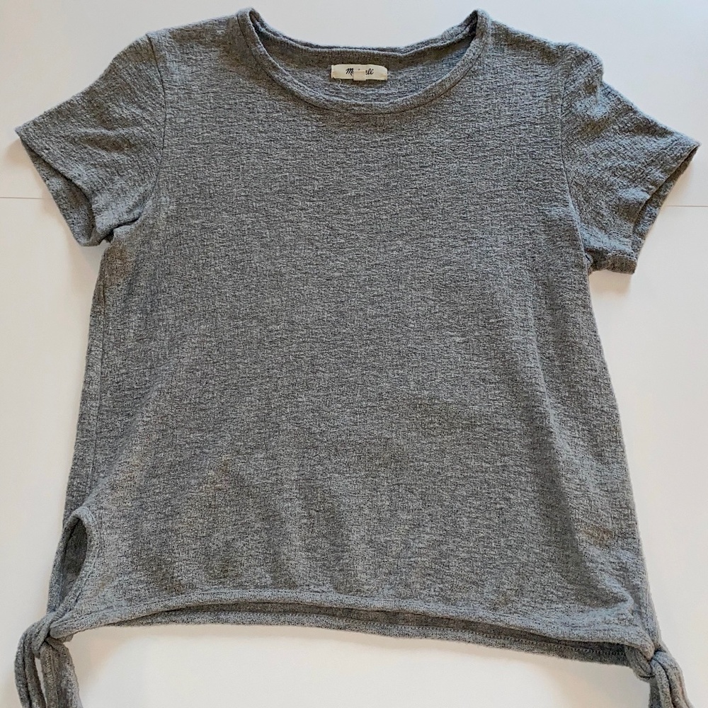 Madewell Side Tie Top